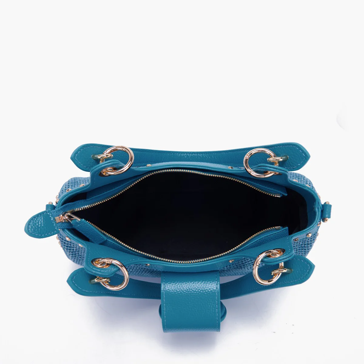 LA CARRIE BAG - BORSA A MANO ROMANTIC JEANS - immagine 6