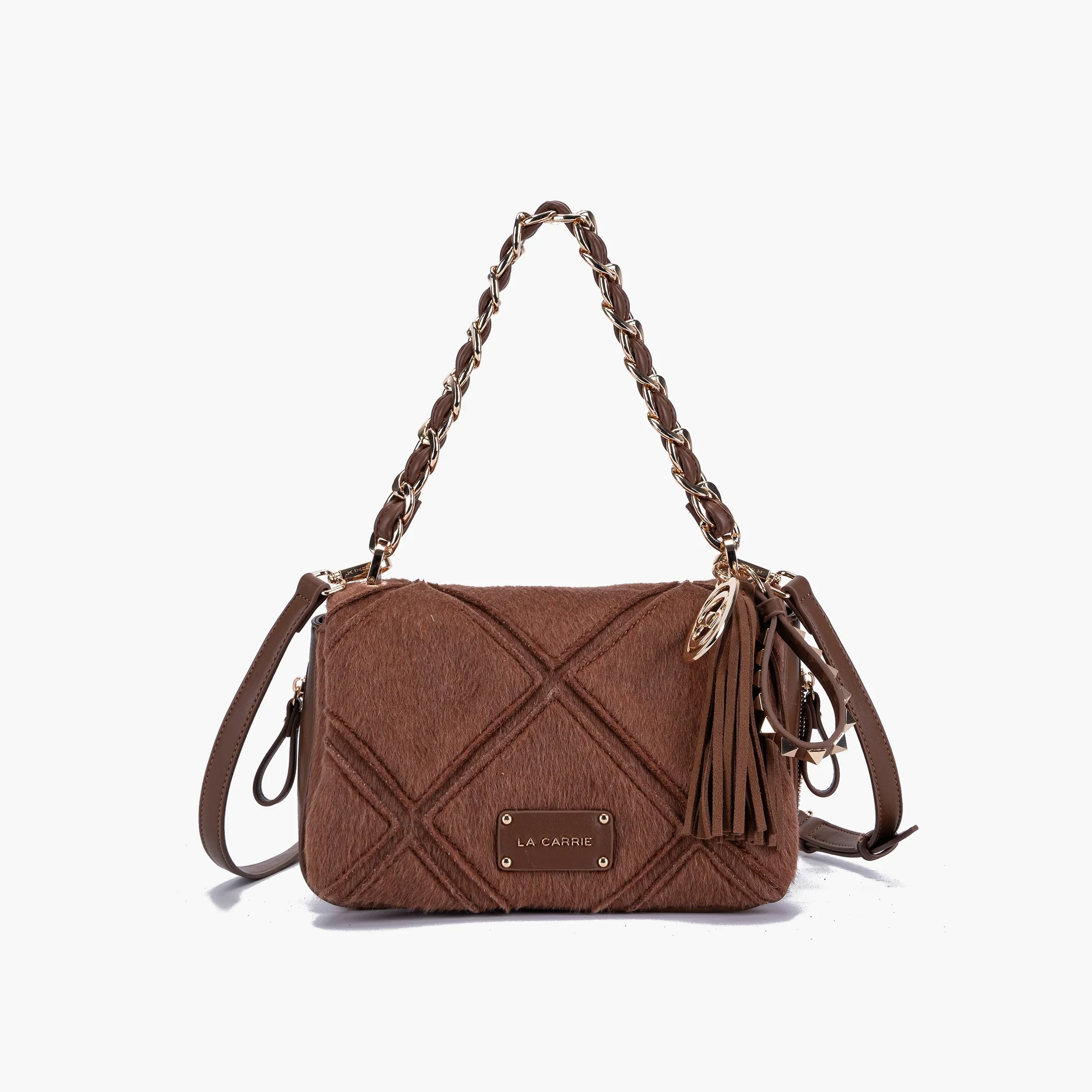 LA CARRIE BAG - BORSA A SPALLA ISABEL MONGOLIA - immagine 2