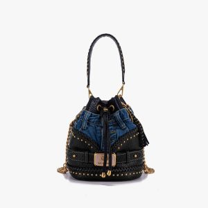 LA CARRIE BAG - SECCHIELLO BAGGHY BLACK