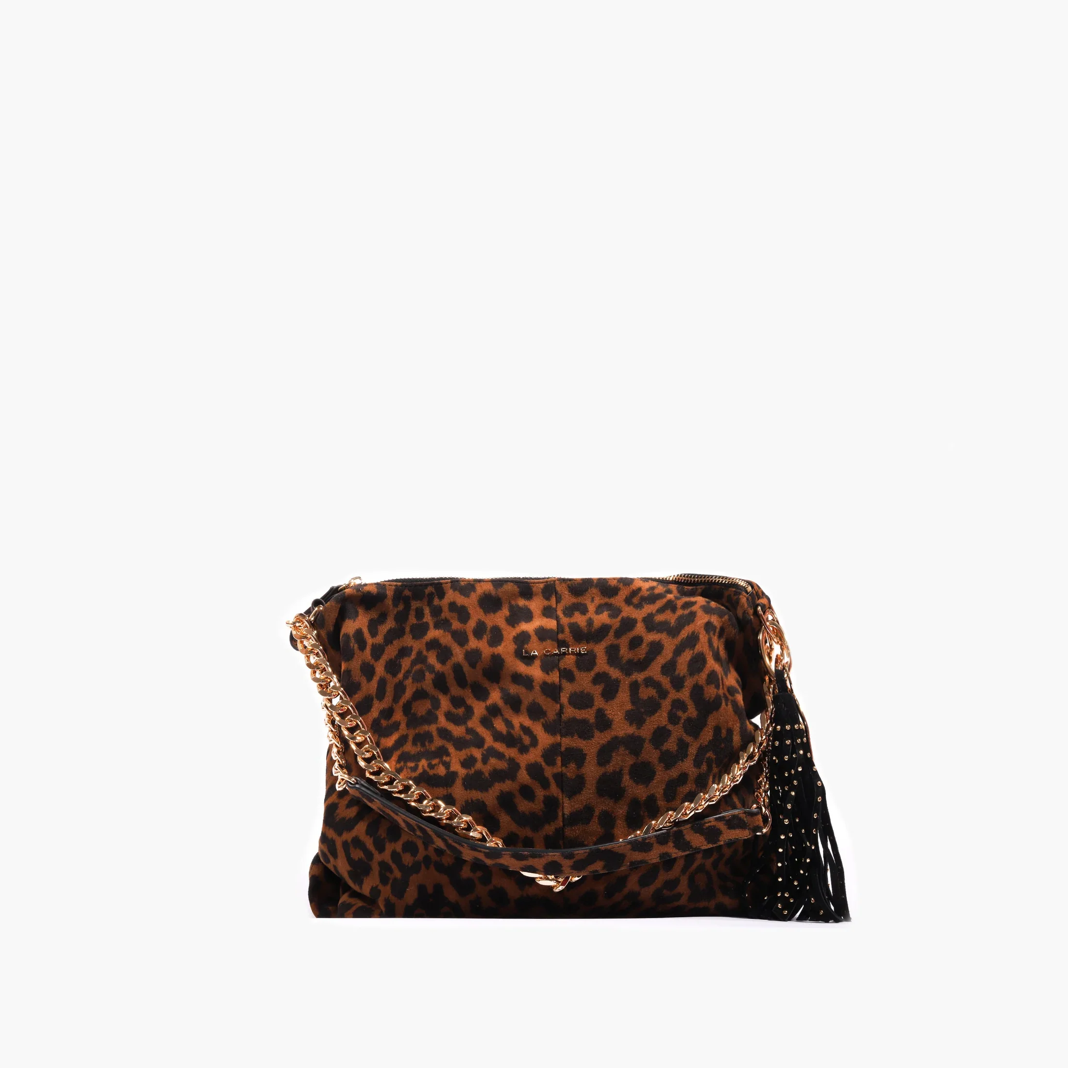 LA CARRIE BAG - BORSA SHOPPING ANIMALIER LEOPARD