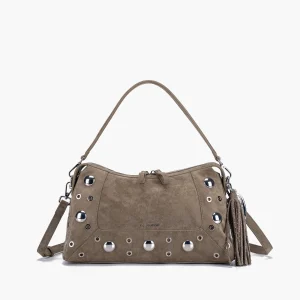 LA CARRIE BAG - BORSA A SPALLA ETHIC OLIVE