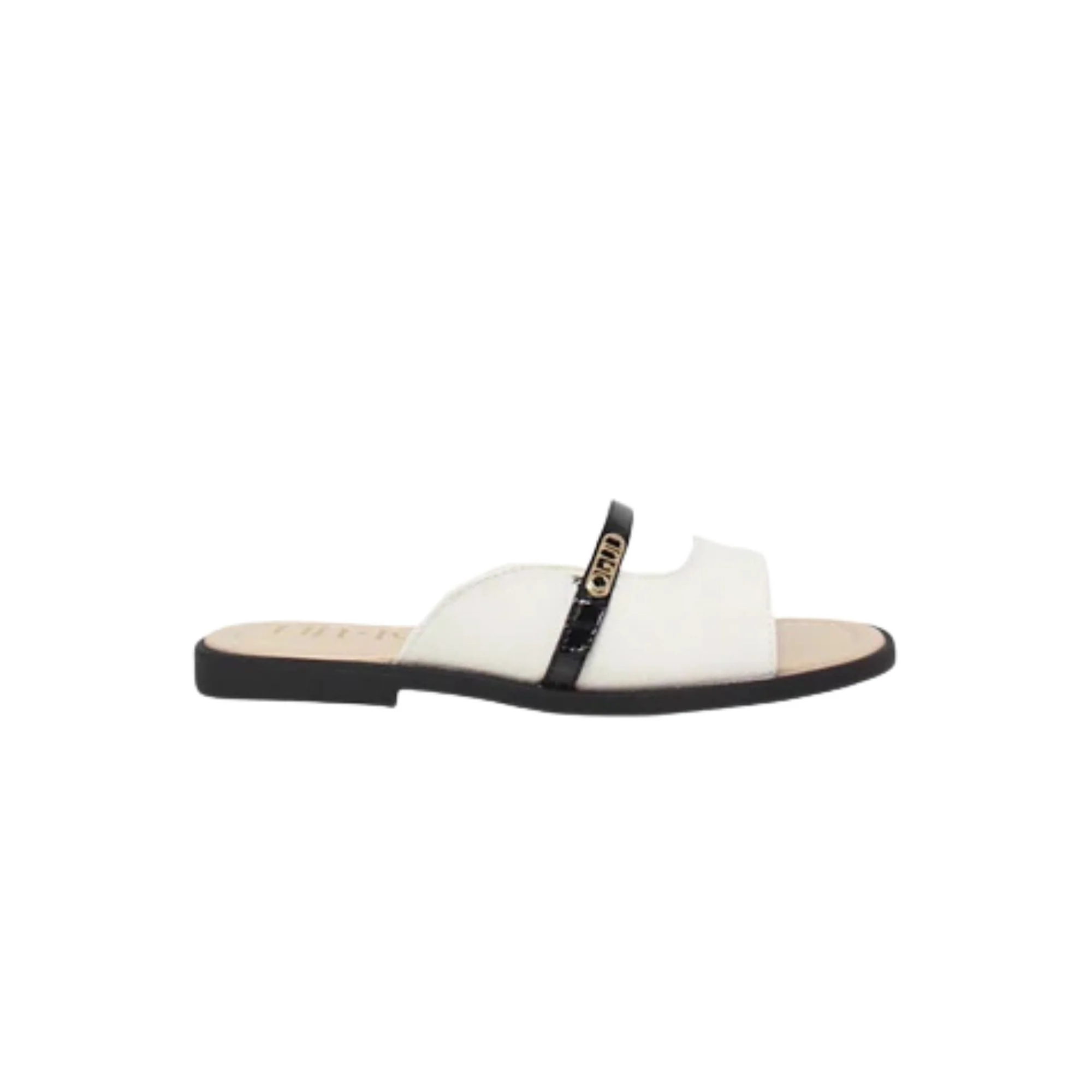 Sandalo Amira da Donna bianco e nero - immagine 2