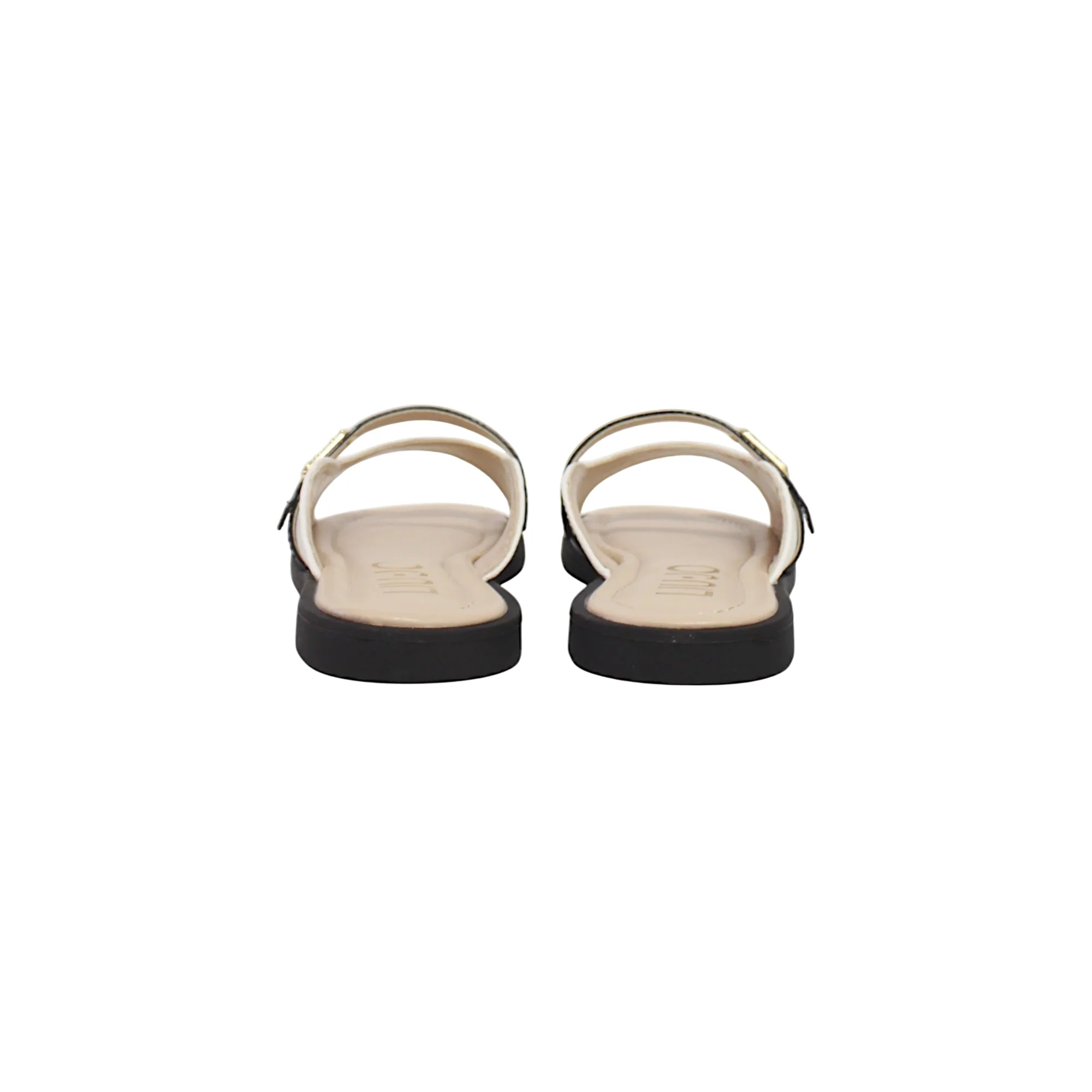 Sandalo Amira da Donna bianco e nero - immagine 4