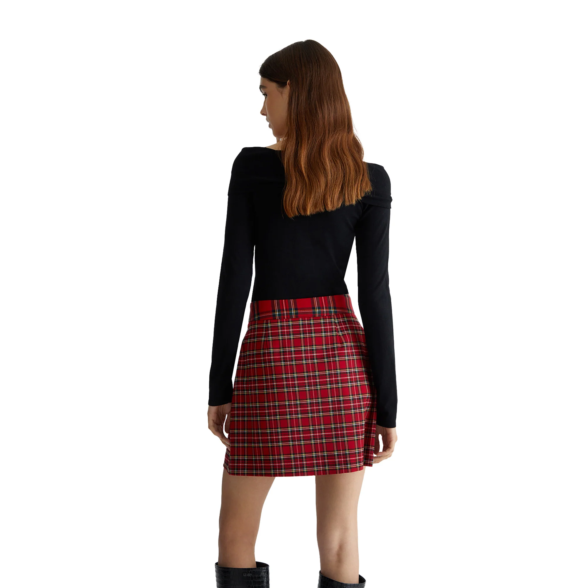 Body nero con cut-out - immagine 4