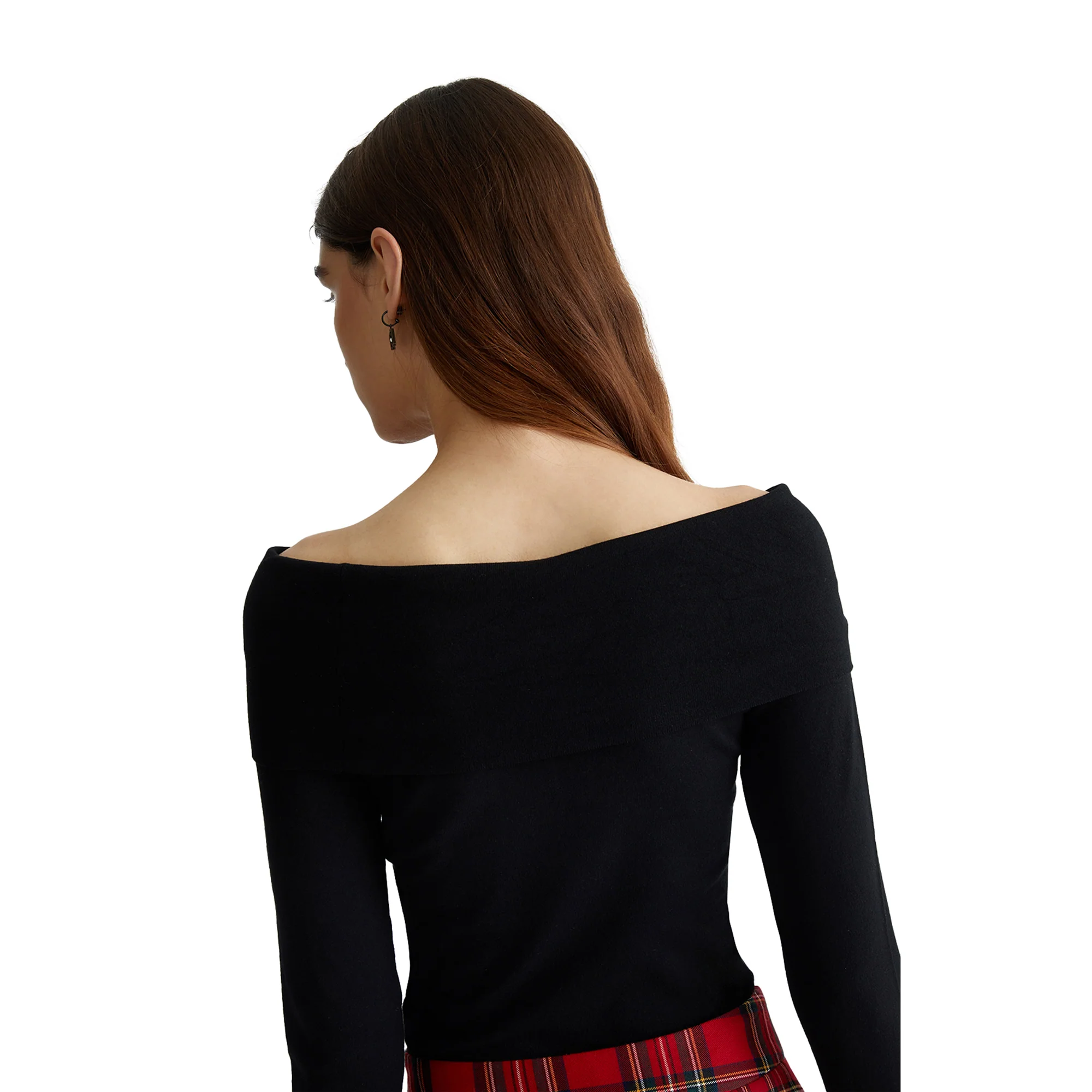 Body nero con cut-out - immagine 6