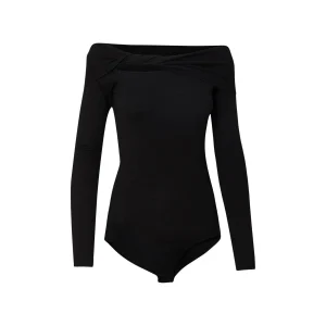 Body nero con cut-out