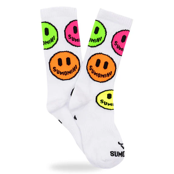 SUMOMIHI - CALZINO SMILE FLUO - immagine 2