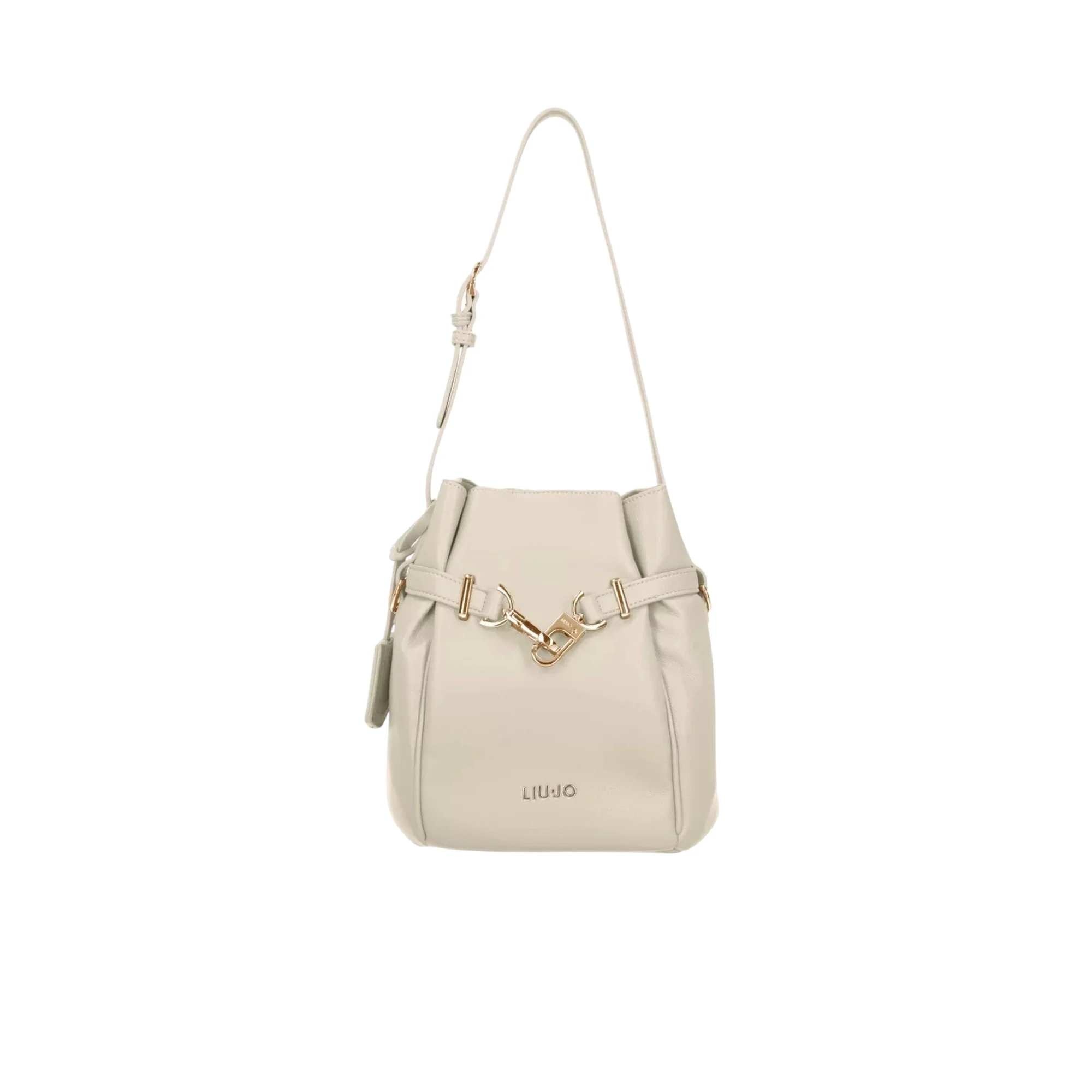 Borsa Donna modello a secchiello piccola Bianco