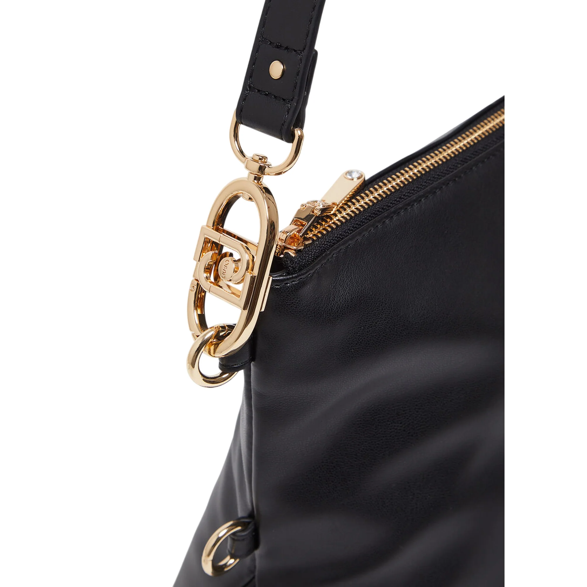 Borsa Hobo Piccola a spalla Nera - immagine 6