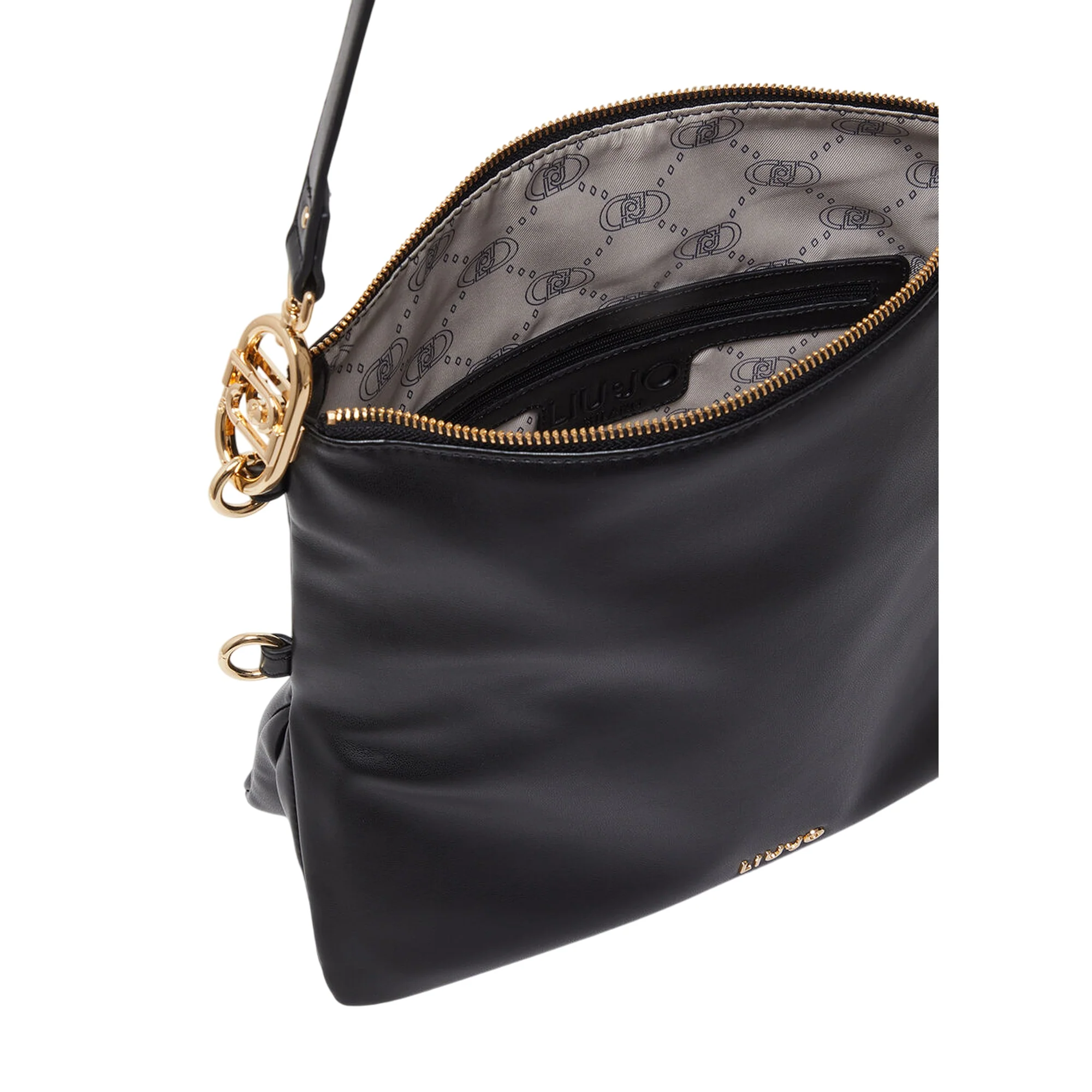 Borsa Hobo Piccola a spalla Nera - immagine 4