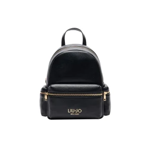 Zaino Donna con taschini laterali Nero