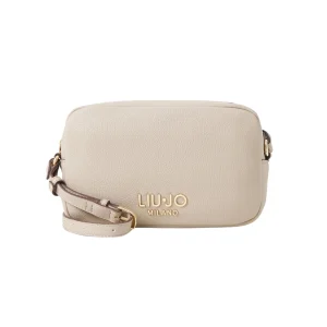 Borsa Donna a tracolla con motivo logo Bianco