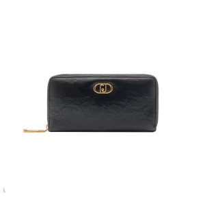 Portafoglio grande da Donna LaPuffy Nero