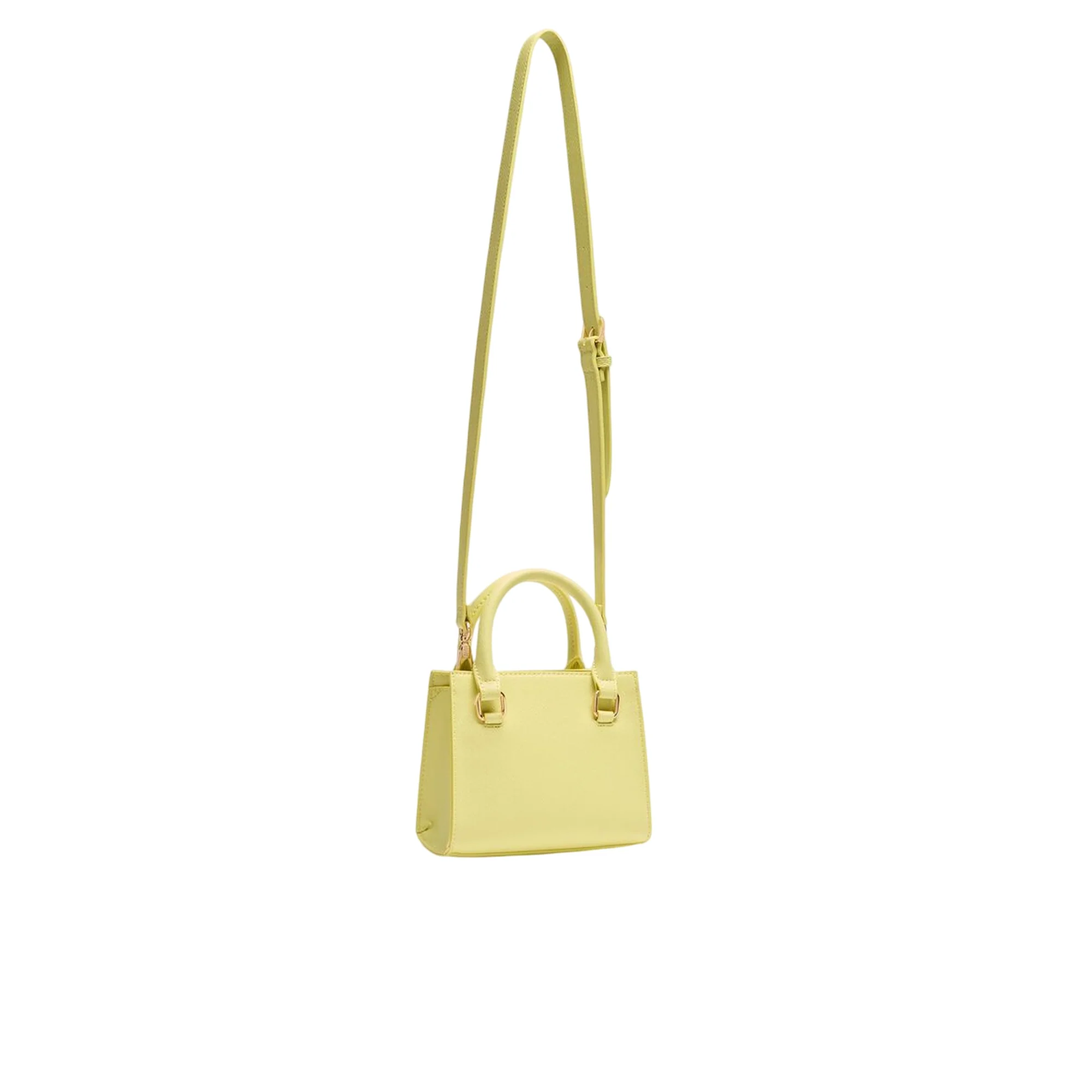 Mini Borsa a mano da Donna Giallo - immagine 3