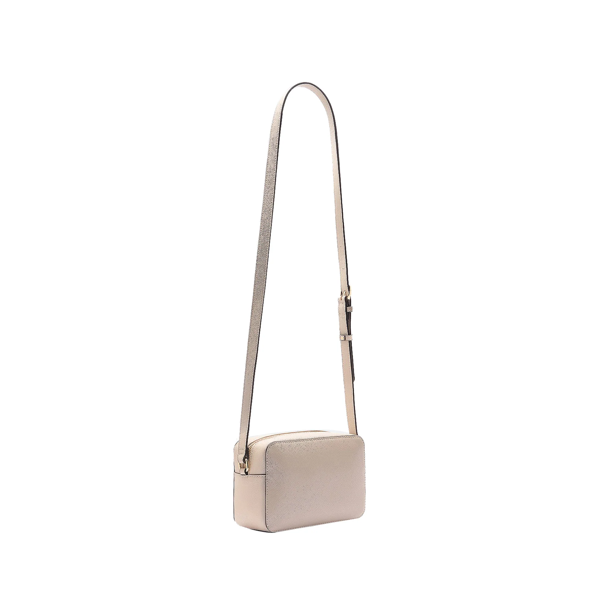 Borsa a tracolla Donna in ecopelle beige chiaro - immagine 3