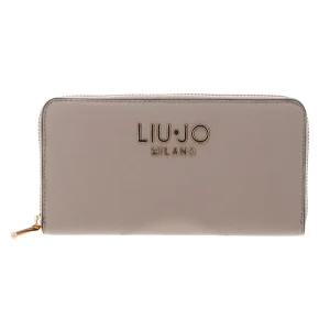 Portafoglio Donna zip around grande Beige