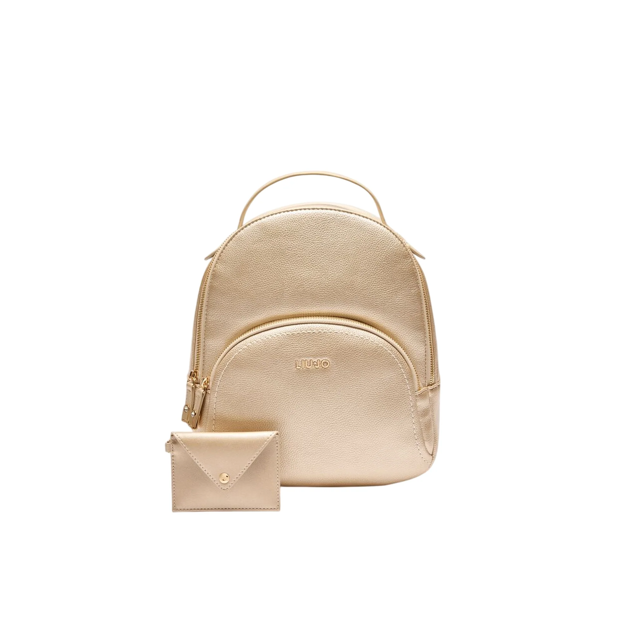 Zainetto Donna in similpelle con portamonete Oro - immagine 2