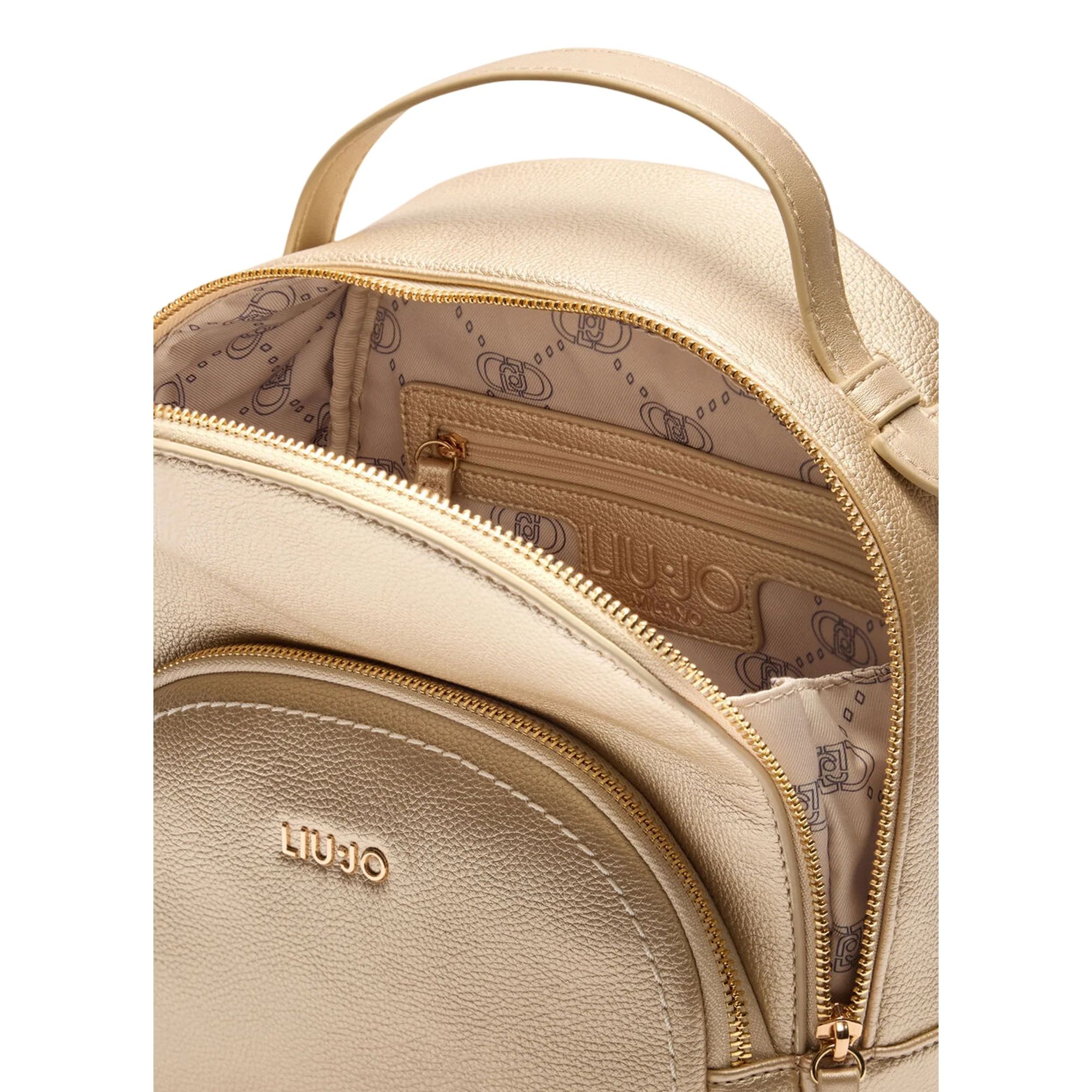 Zainetto Donna in similpelle con portamonete Oro - immagine 4