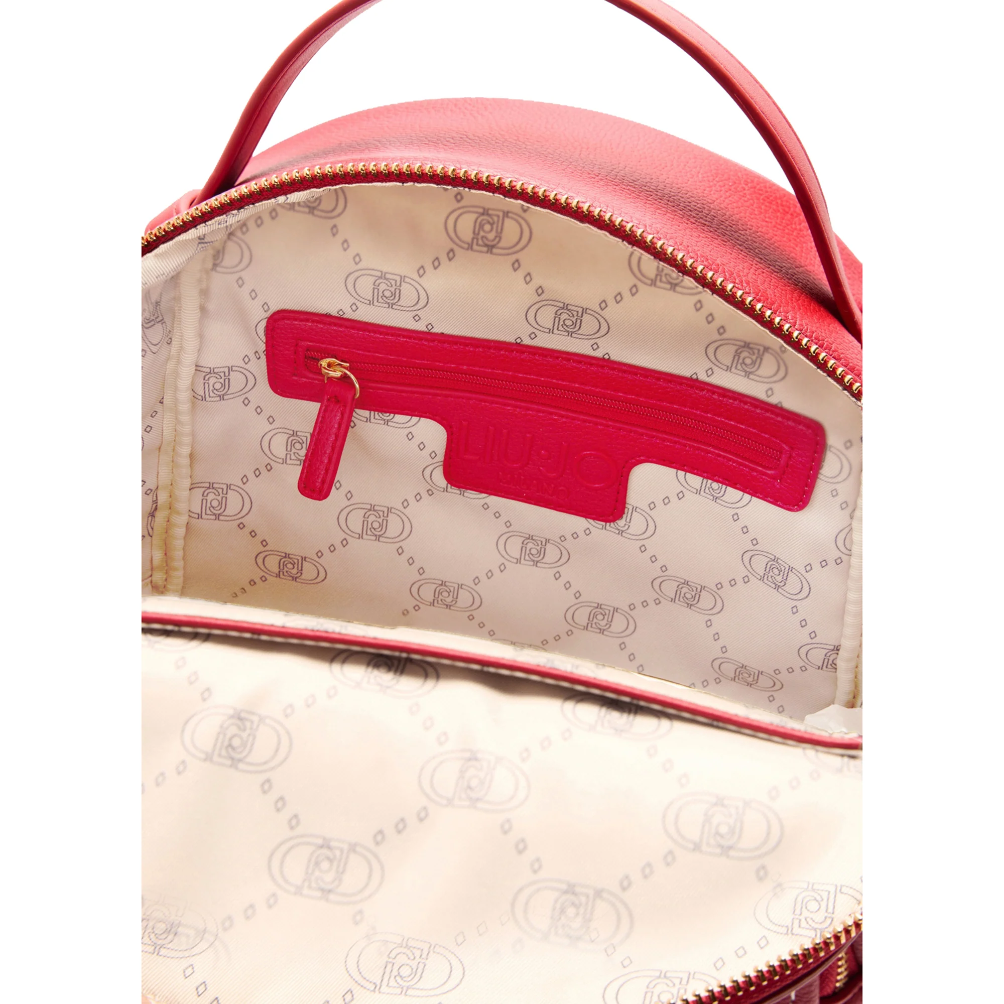 Zainetto Donna in similpelle con portamonete Rosso - immagine 4