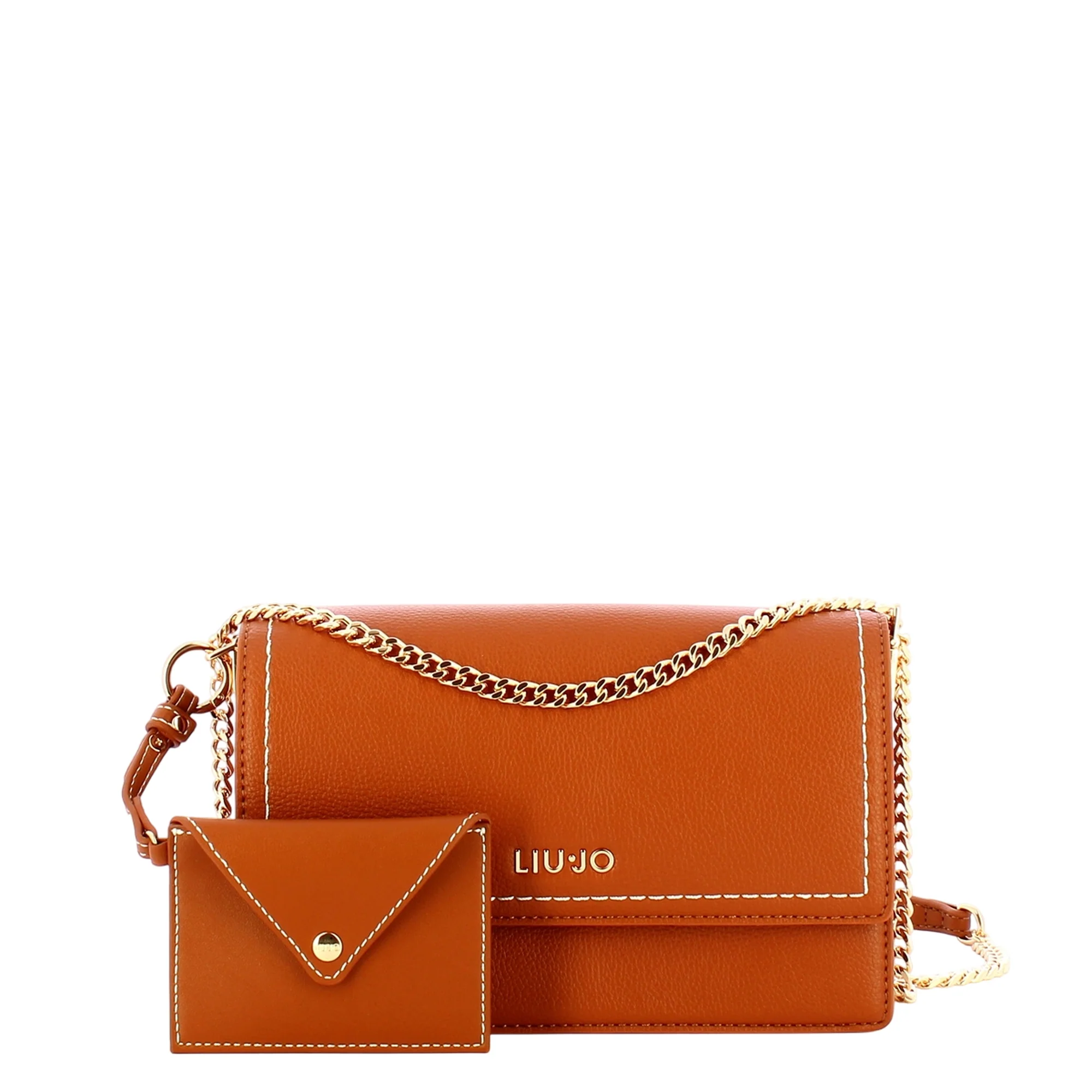 Borsa a tracolla con pochette da Donna Marrone