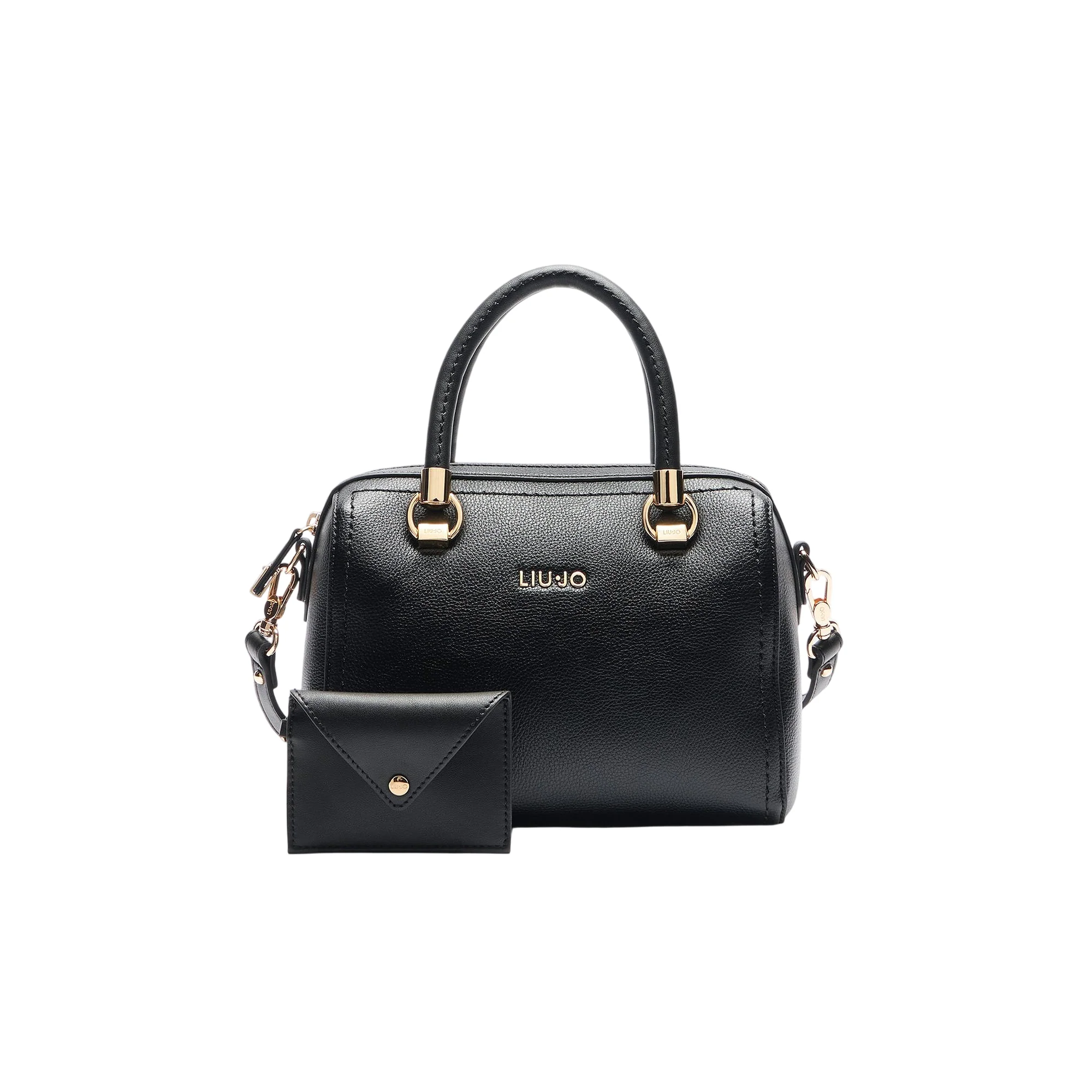 Borsa a mano a bauletto da Donna con pochette Nero - immagine 2