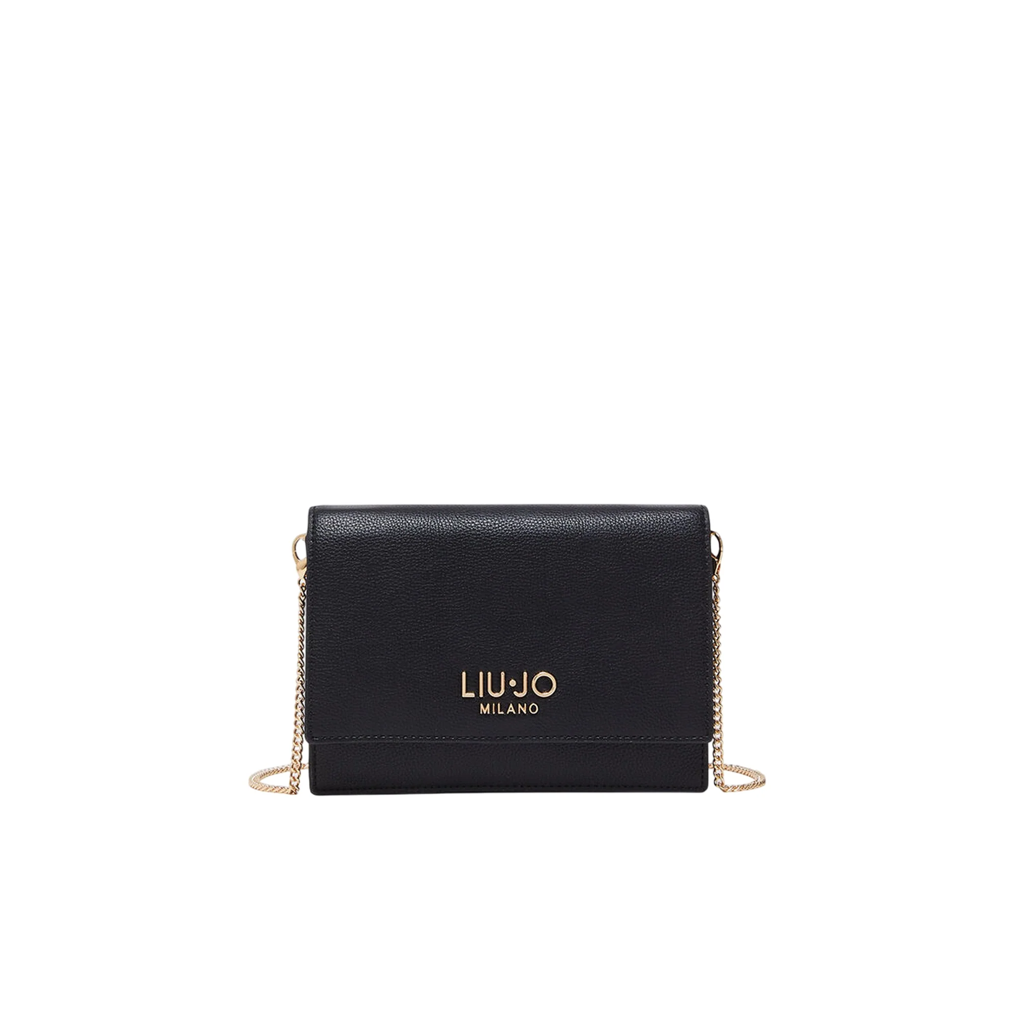 Pochette Donna con tracolla a catena Nero