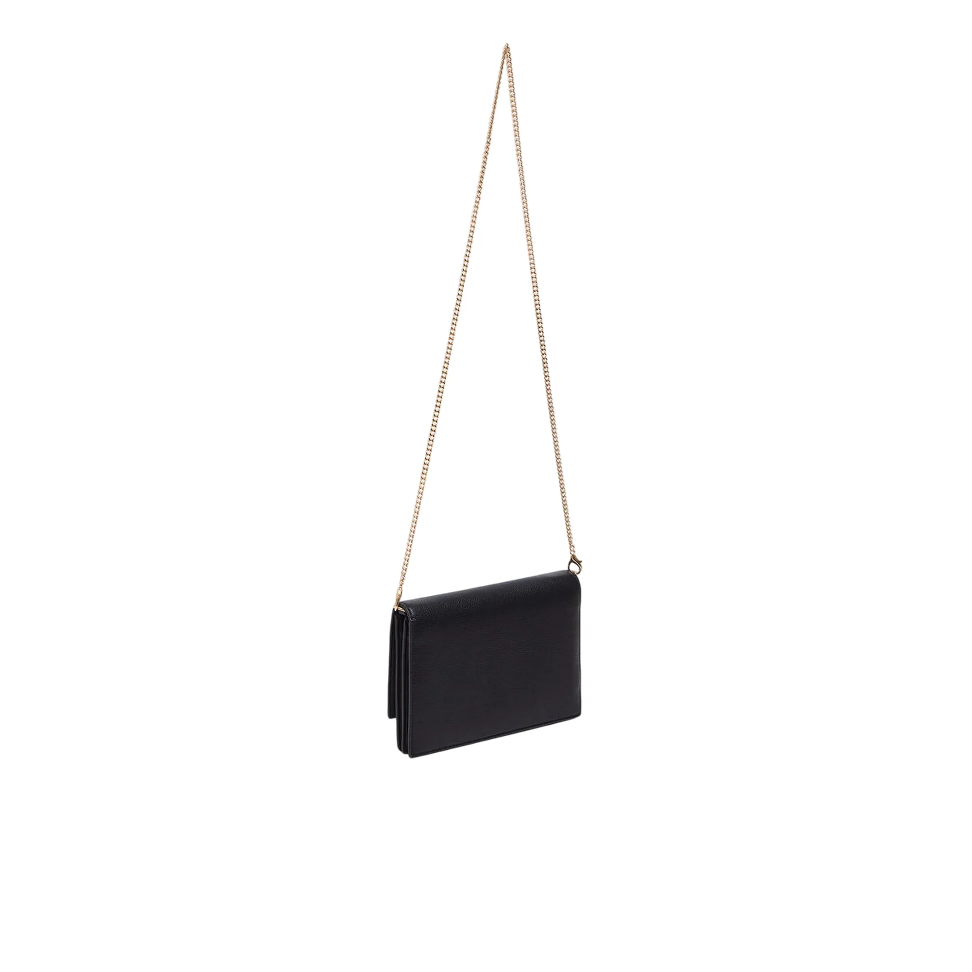 Pochette Donna con tracolla a catena Nero - immagine 3