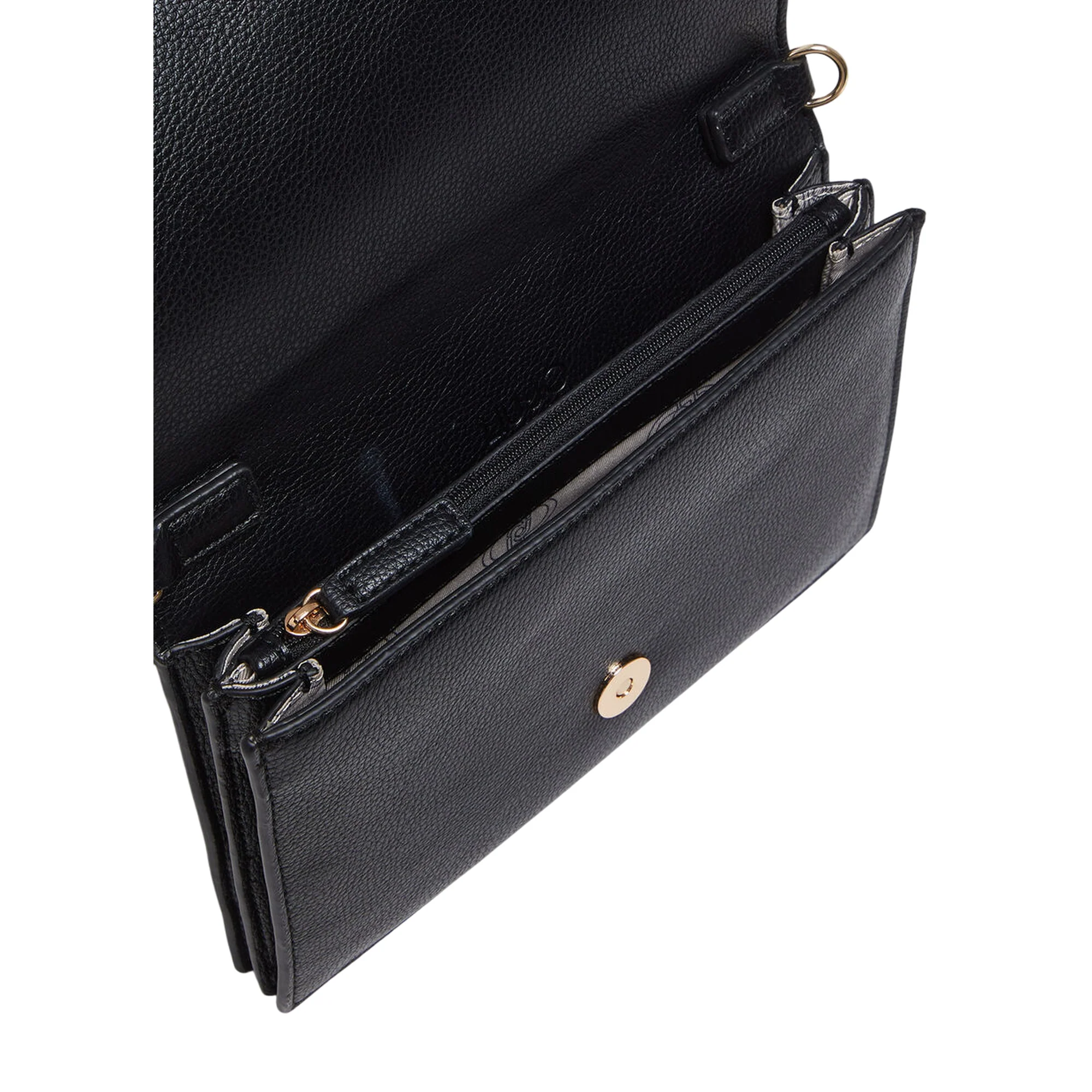 Pochette Donna con tracolla a catena Nero - immagine 4
