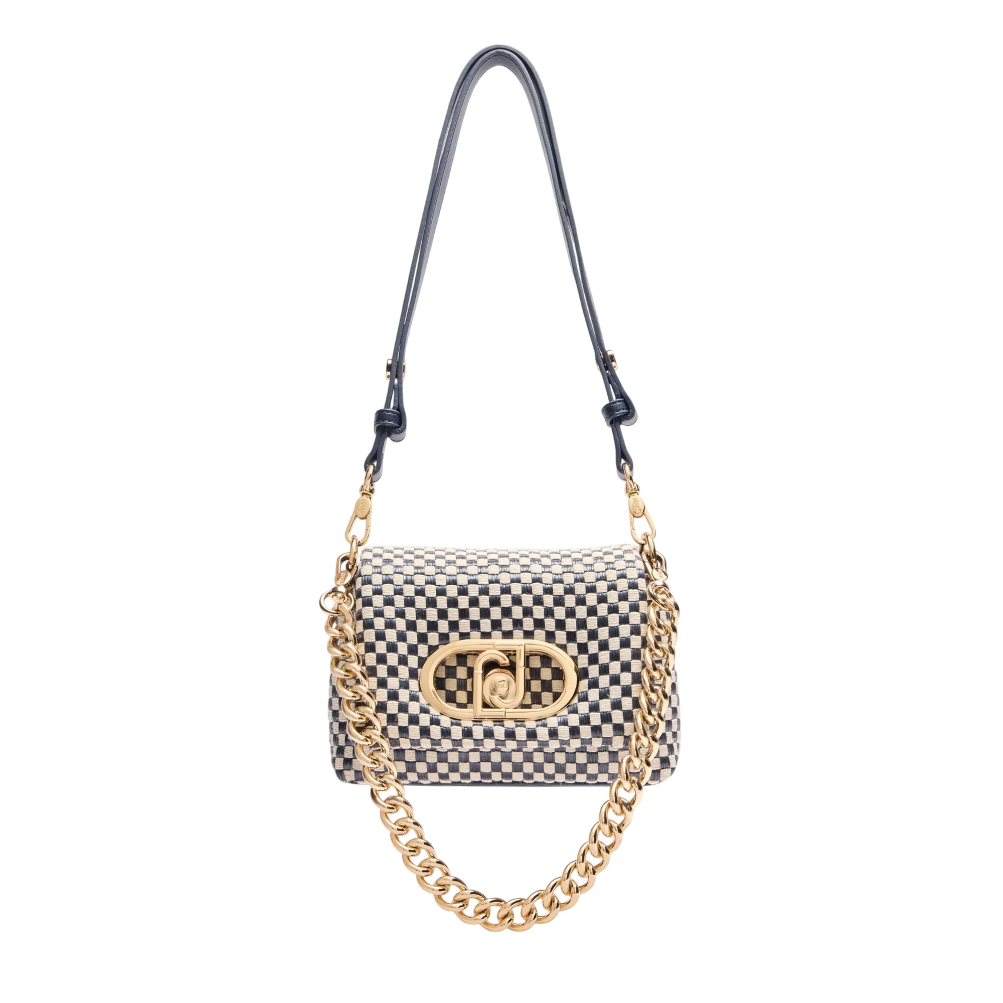 Borsa piccola a spalla LaPuffy in vichy