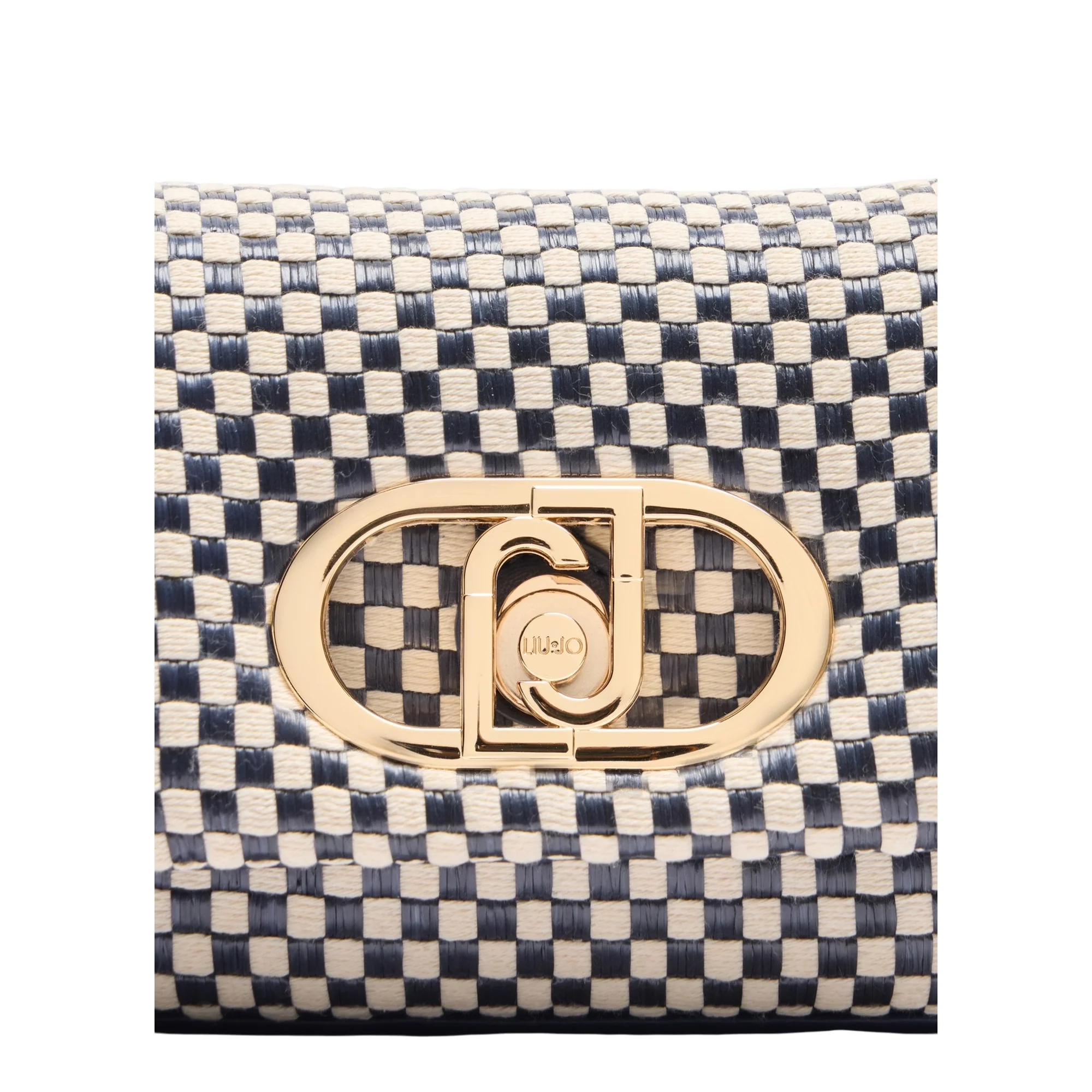 Borsa piccola a spalla LaPuffy in vichy - immagine 5