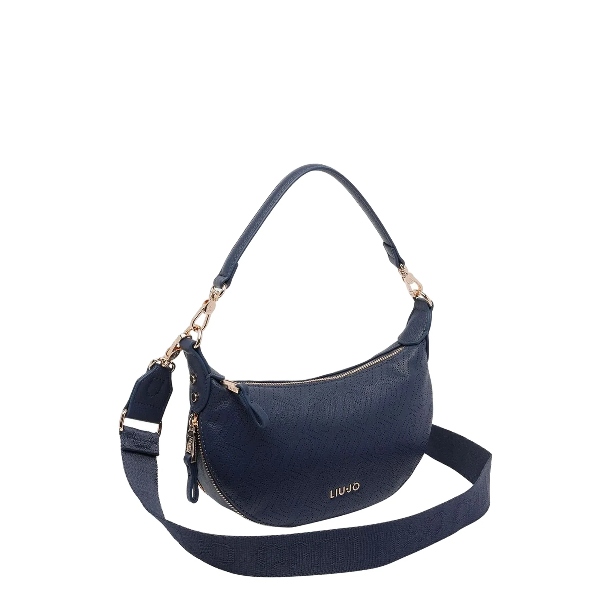 Borsa a spalla Donna con tracolla aggiunta Blu - immagine 3