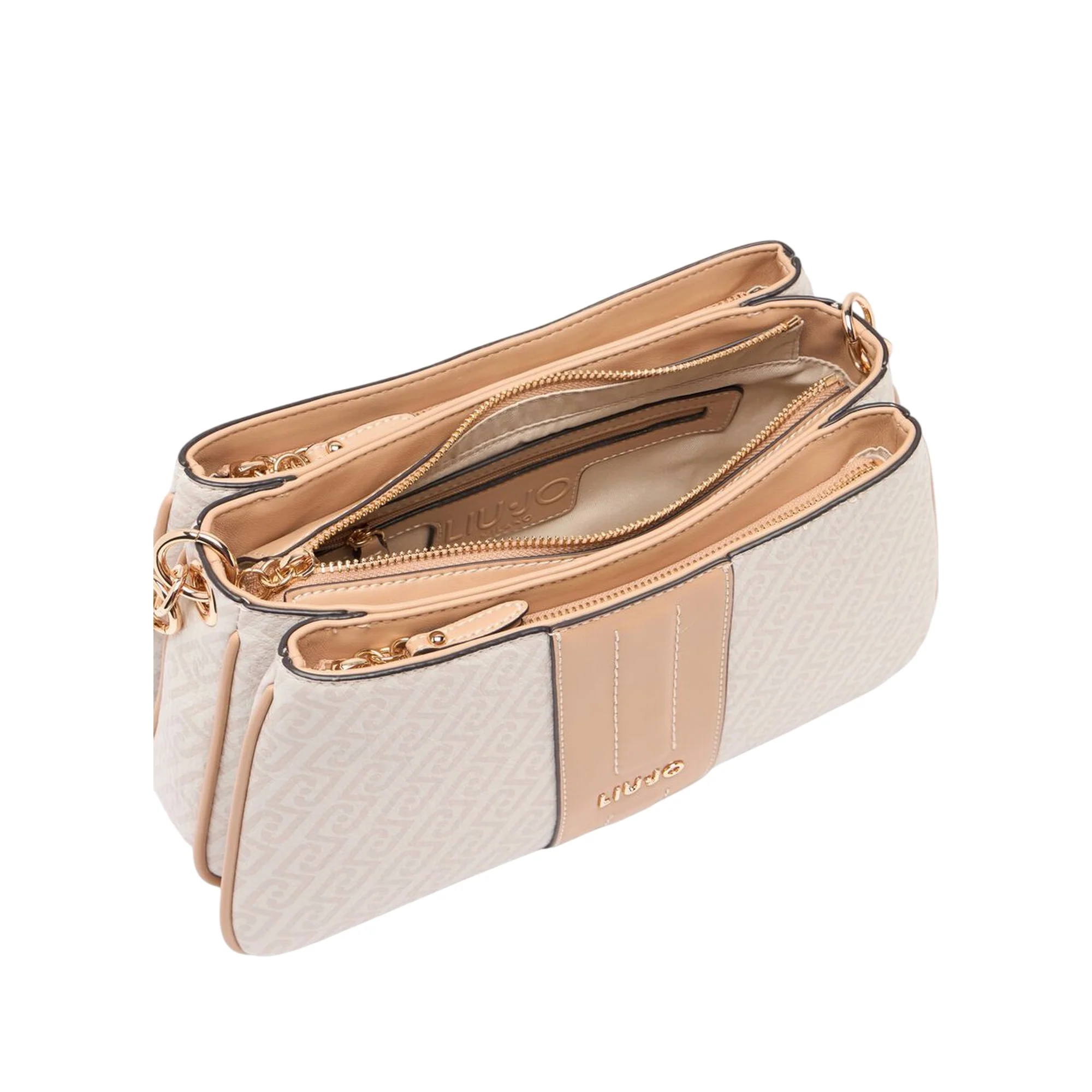 Borsa a spalla piccola monogram Beige - immagine 4