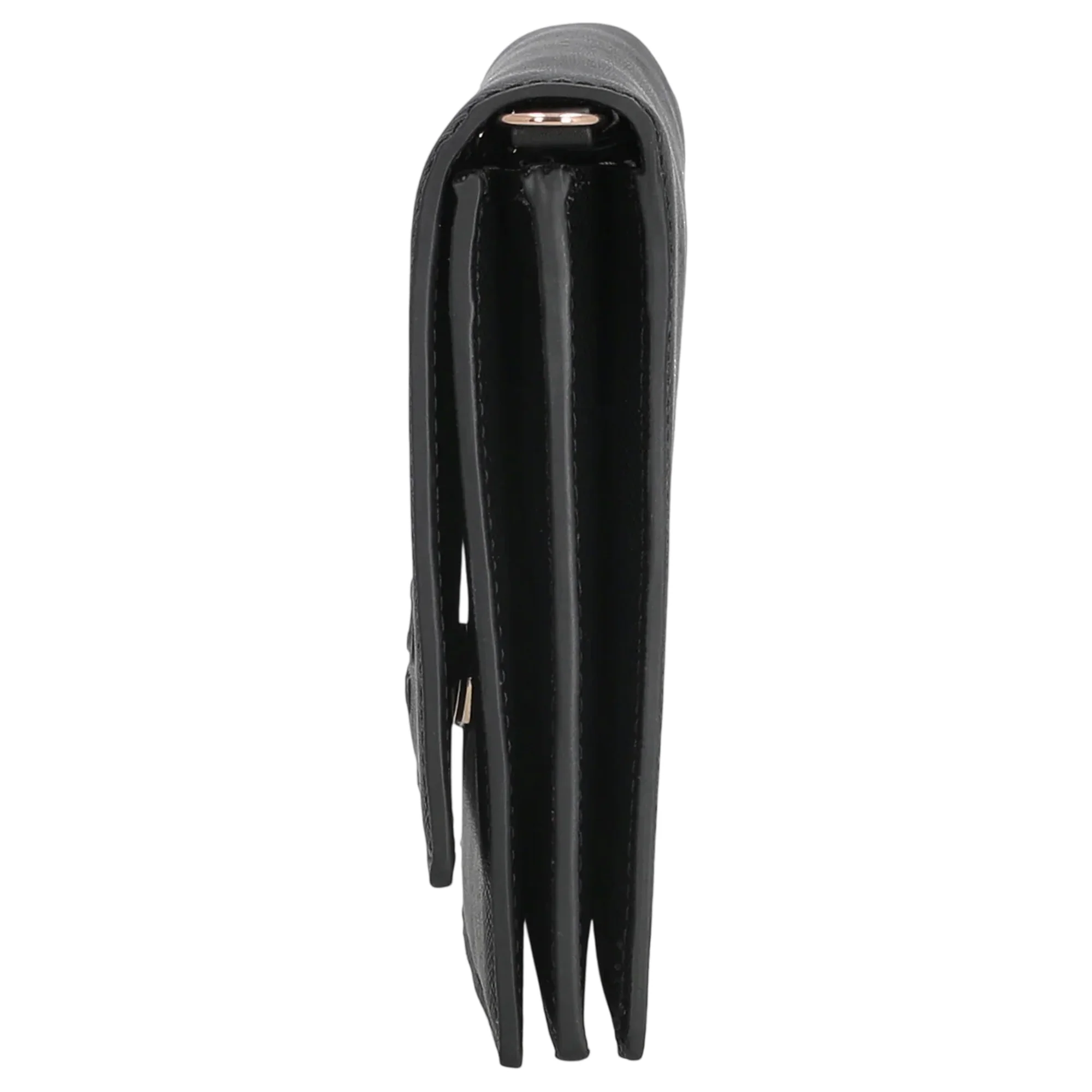 Borsa a tracolla Donna con catena Nero - immagine 6