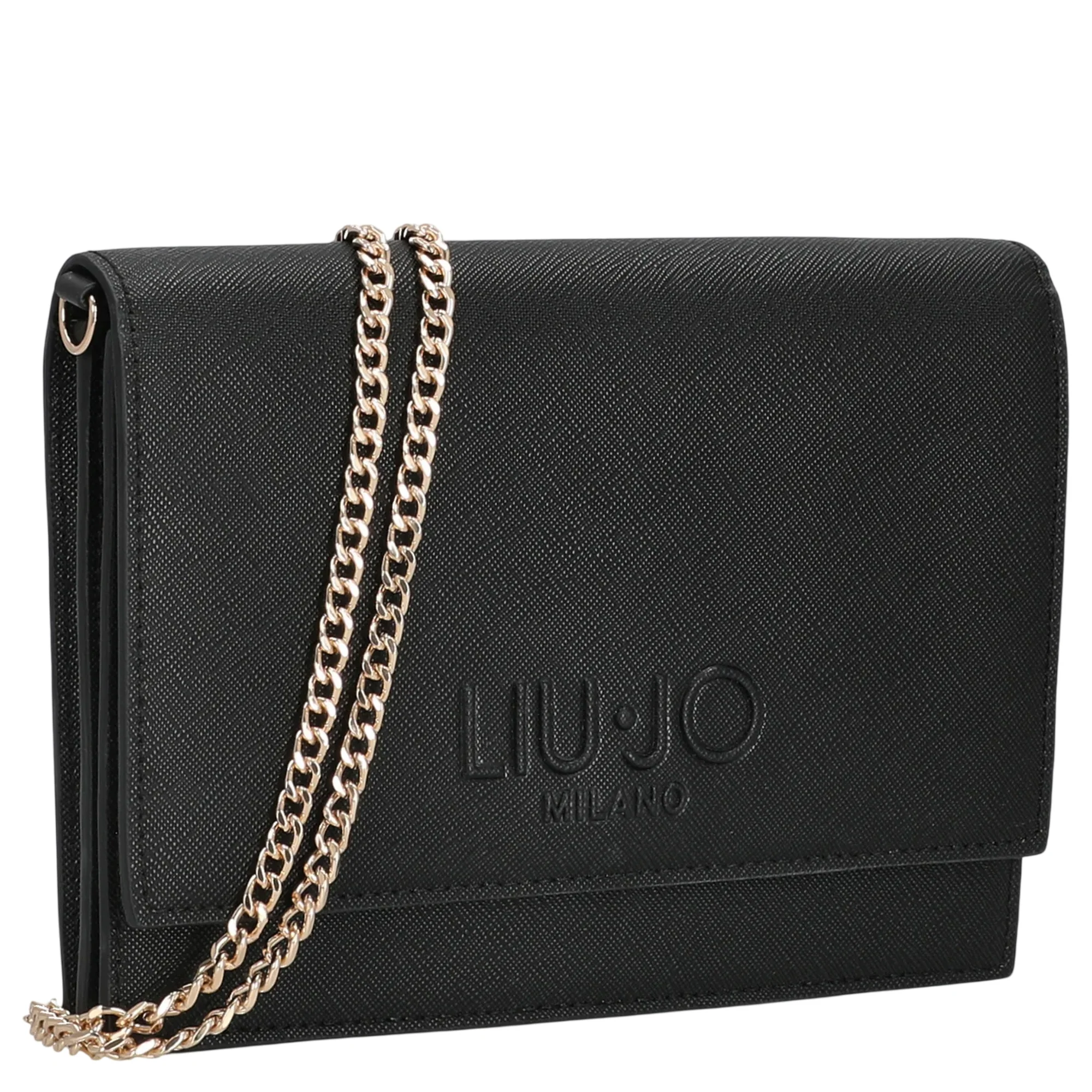 Borsa a tracolla Donna con catena Nero - immagine 3