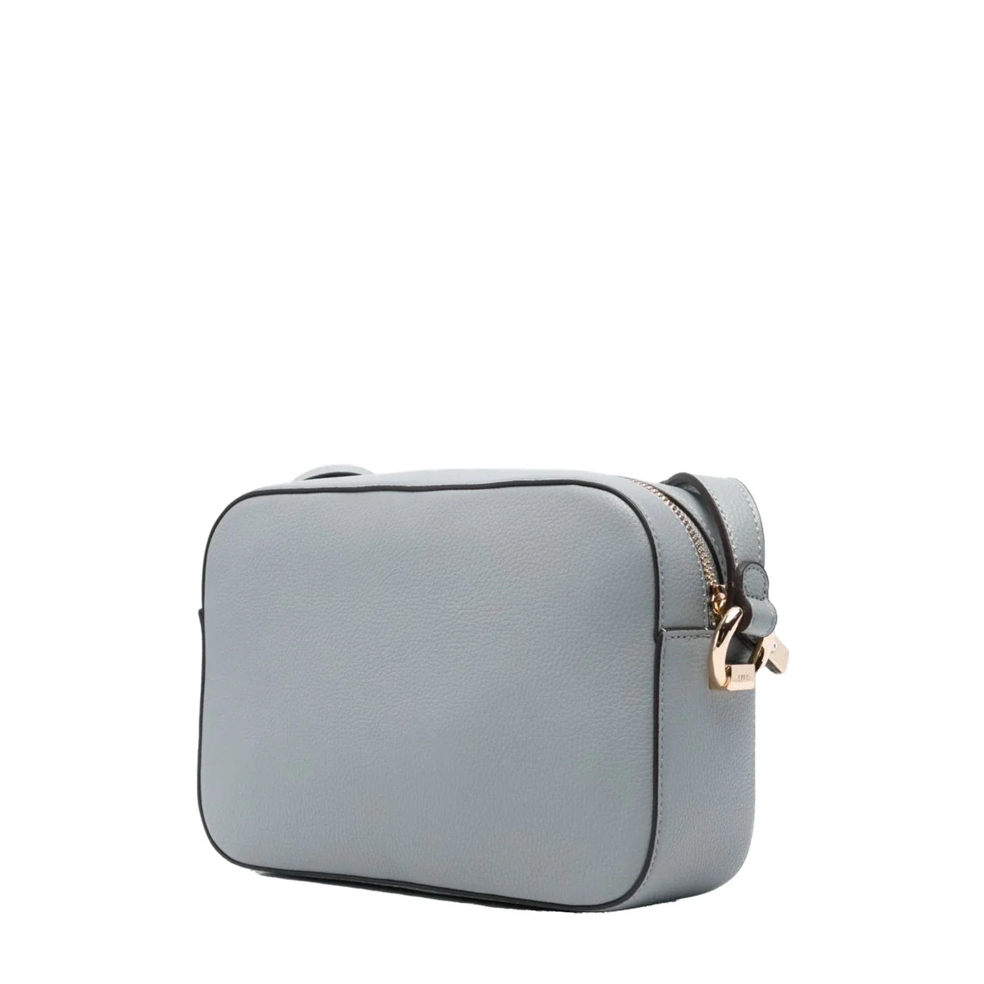 Borsa a tracolla Donna celeste con logo frontale - immagine 3