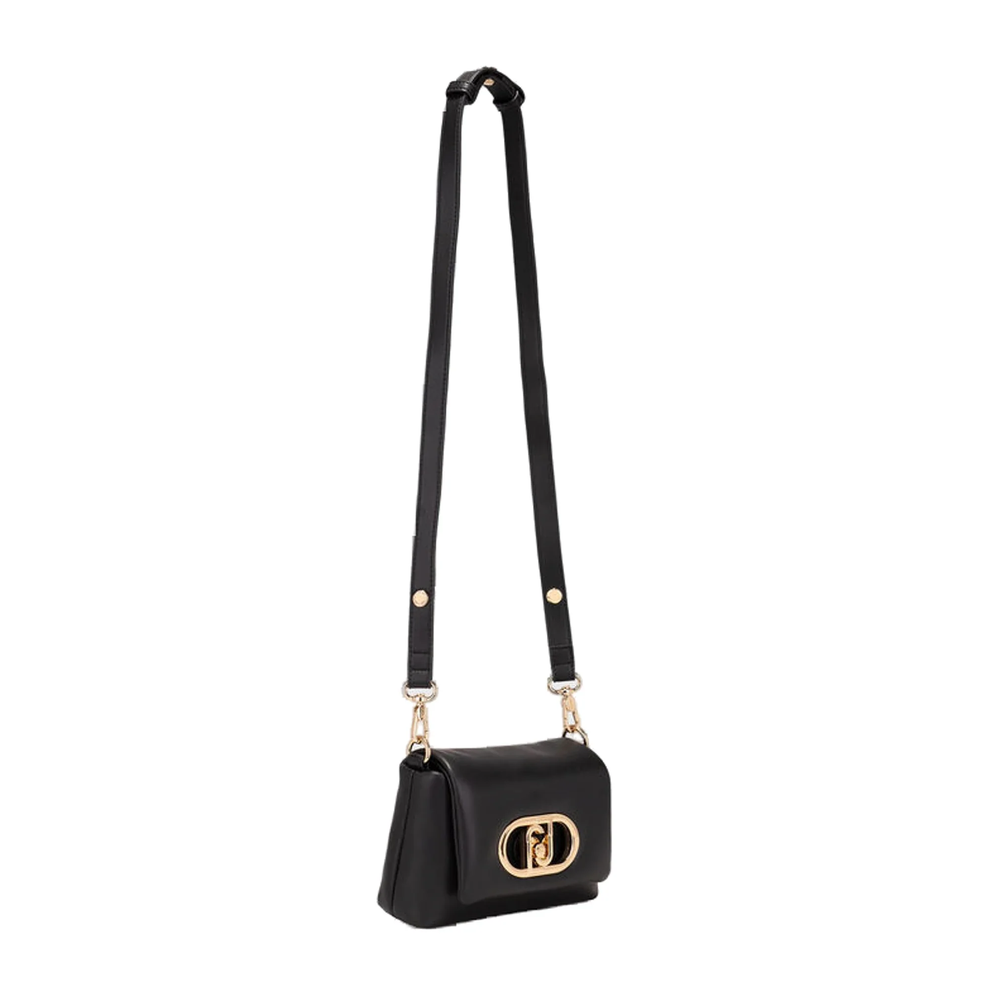Borsa Donna LaPuffy piccola con catena Nero - immagine 3