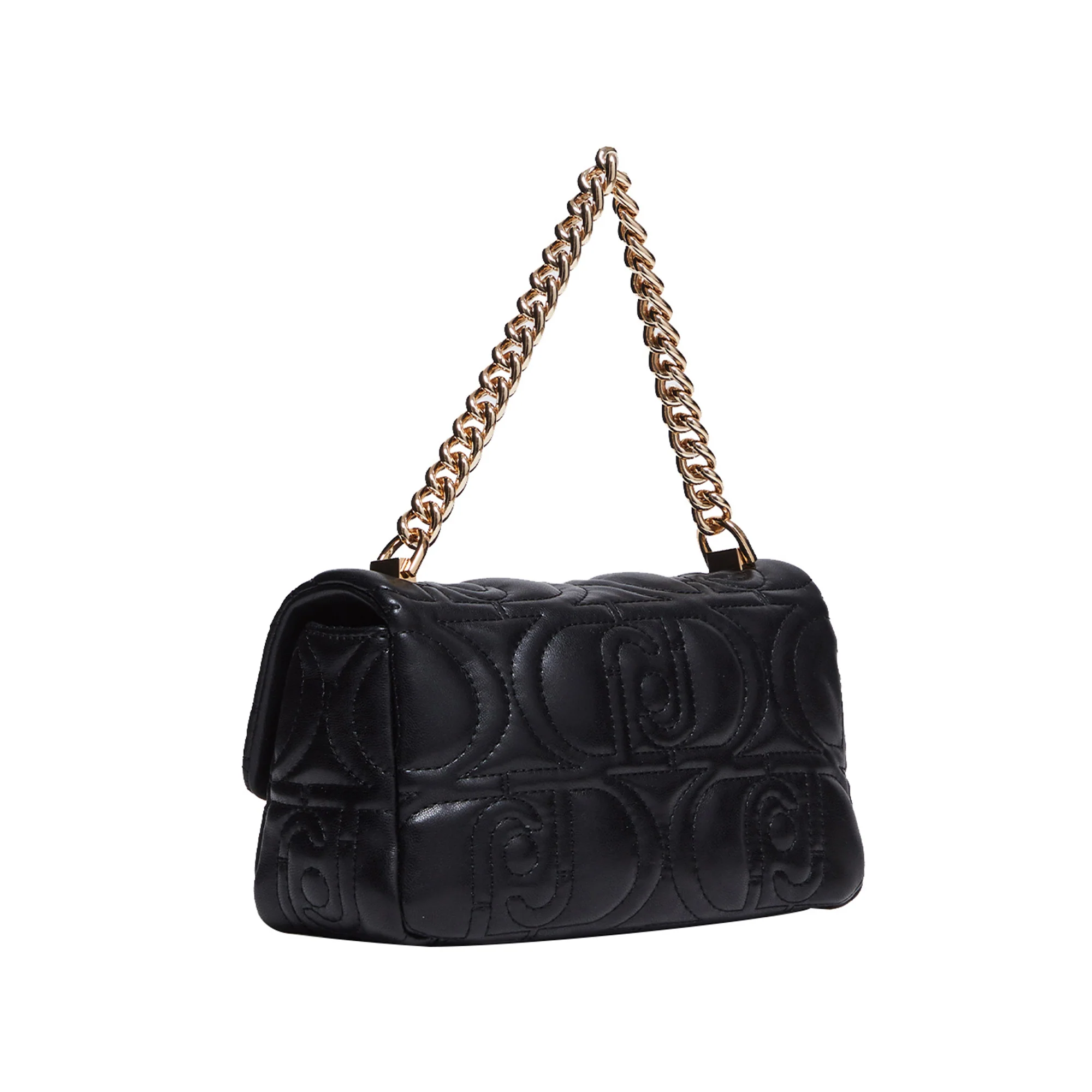 Borsa a spalla matelassé con logo Nera - immagine 4