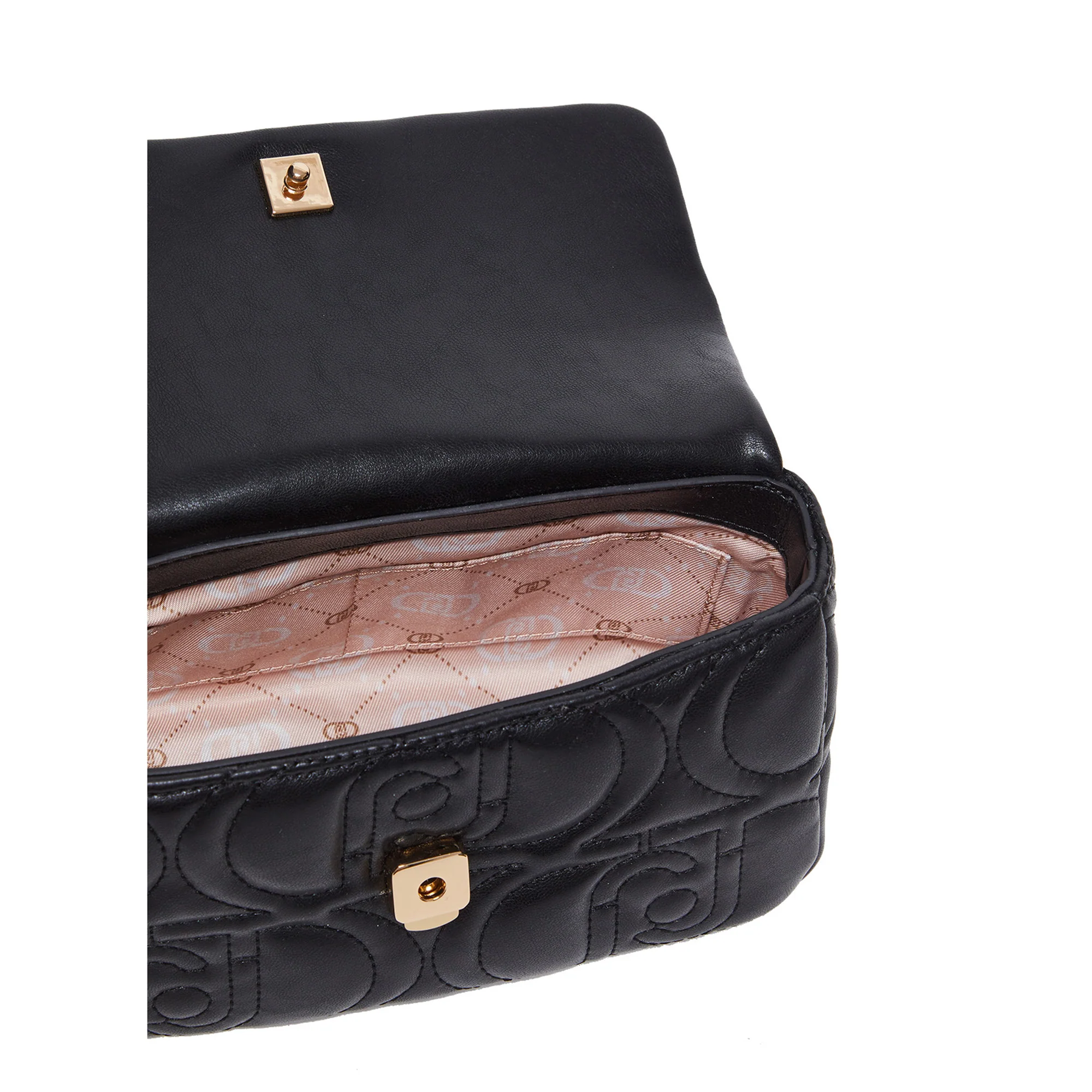 Borsa a spalla matelassé con logo Nera - immagine 5