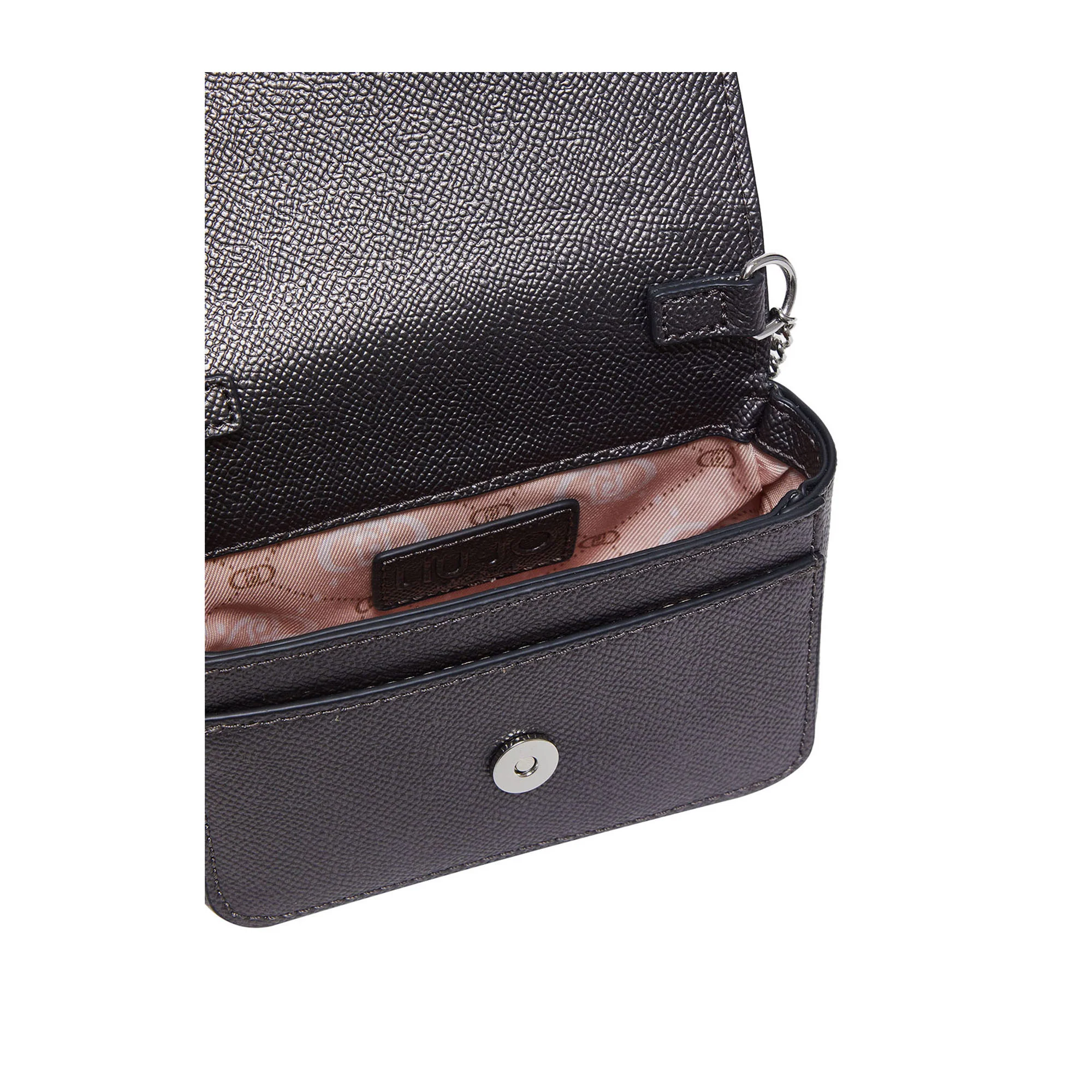 Borsa a tracolla Donna con catena Grigio - immagine 4