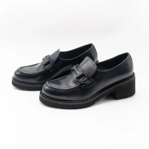 CALPIERRE - MOCASSINO TACCO OVER BLU