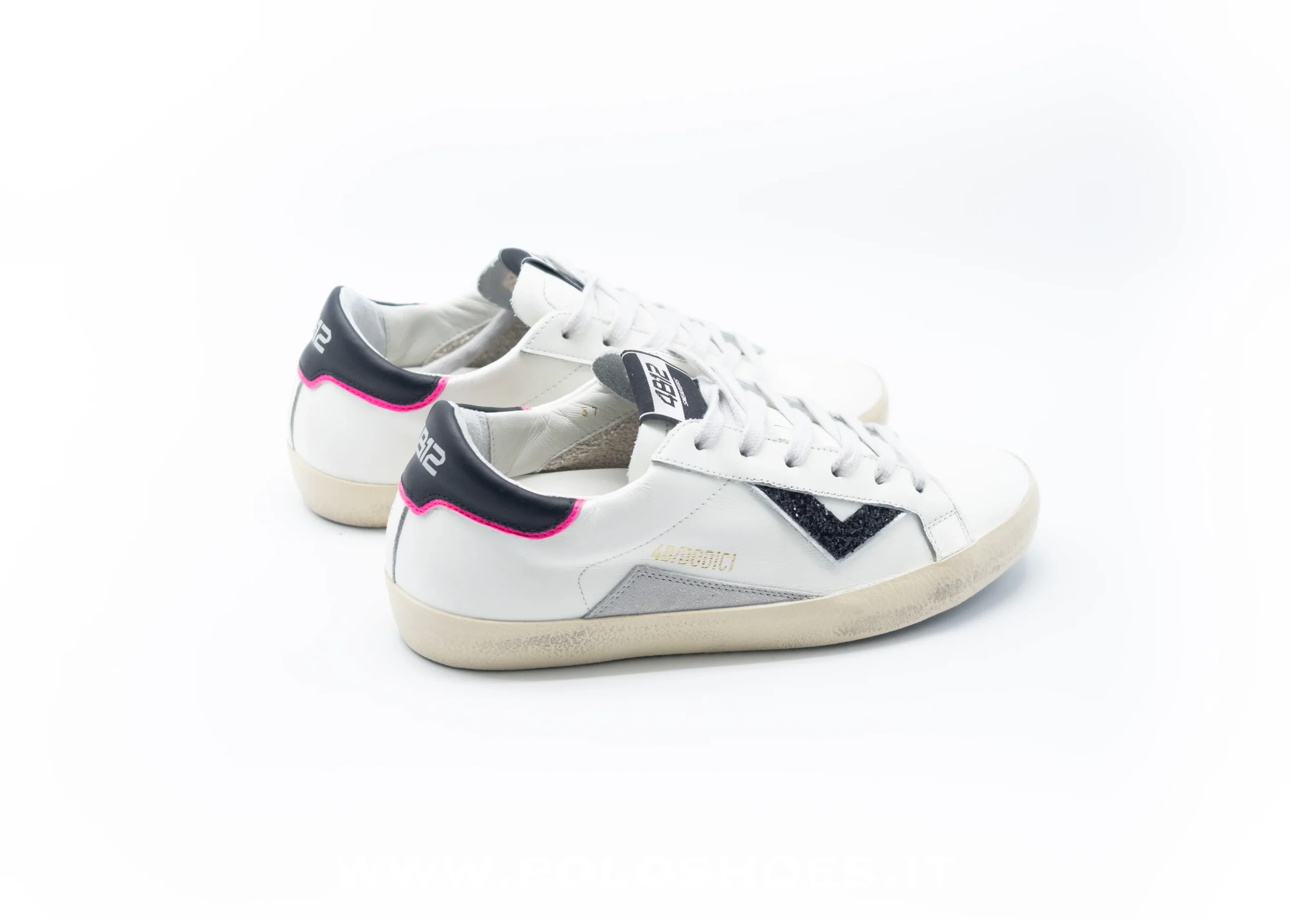 4B12 - SUPRIME BIANCO NERO FUCSIA - immagine 4