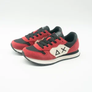 SUN68 - BOY'S TOM COLOR RED LACCIO