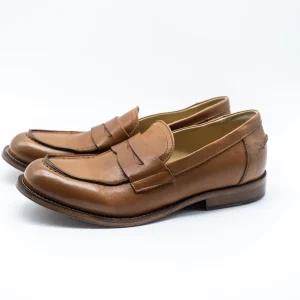 VICOLO8 - MOCASSINO COLLEGE ROCK COGNAC