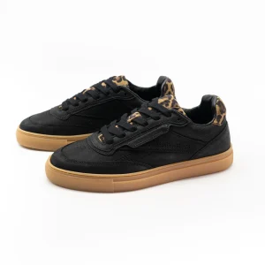 COPENHAGEN - CPH90 LEATHER MIX BLACK/LEO