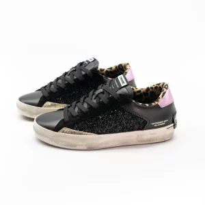 CRIME LONDON -DISTRESSED BLACK SPARK