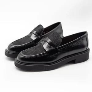 FRAU - MOCASSINO CAVALLINO NERO