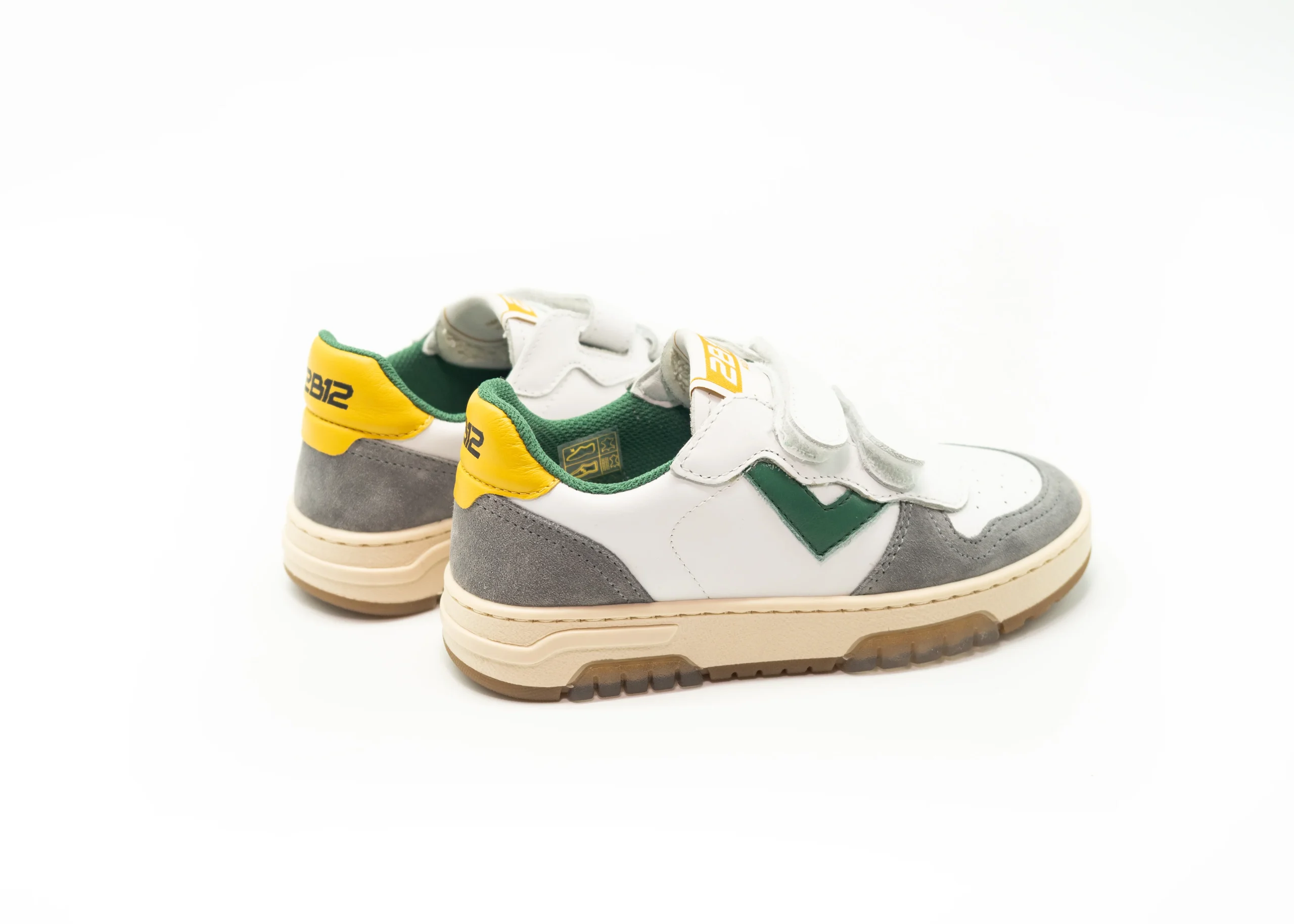 2B12 - MINI HYPER GREY WHITE YELLOW STRAPPO - immagine 4