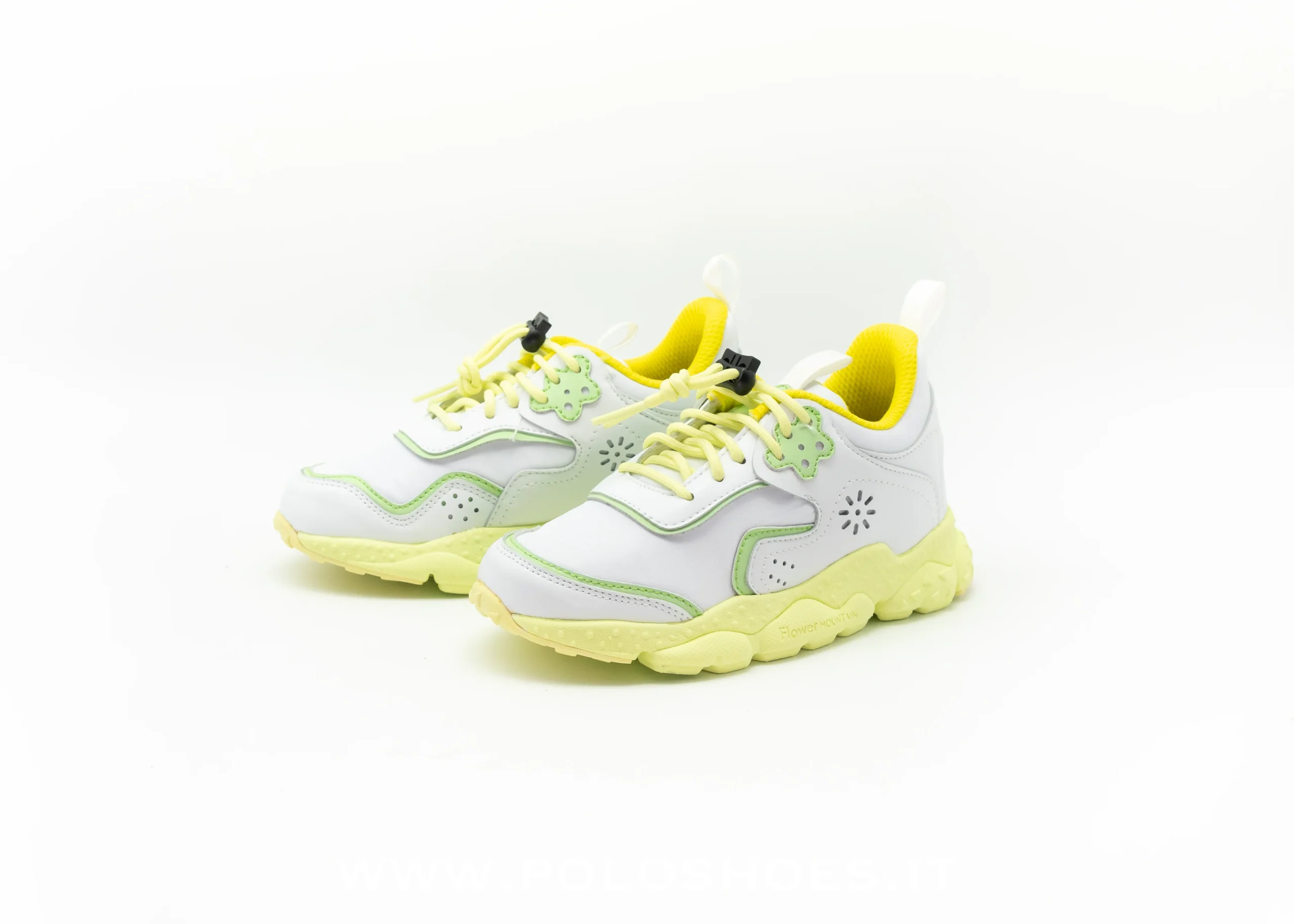 FLOWER MOUNTAIN - FLOWER MOUNTAIN KIDS DOI JUNIOR WHITE GREEN - immagine 2