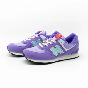 NEW BALANCE - NEW BALANCE 574 VIOLA LACCIO