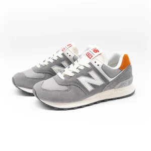 NEW BALANCE - NEW BALANCE 574 GREY ARANCIO